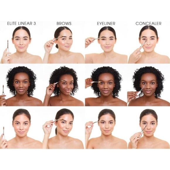 NIB Artis Elite LINEAR 3 Brush in smoke finish - Picture 4 of 7